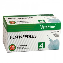 Verifine Igły do penów insulinowych 32G 0,23 x 4mm 100 sztuk